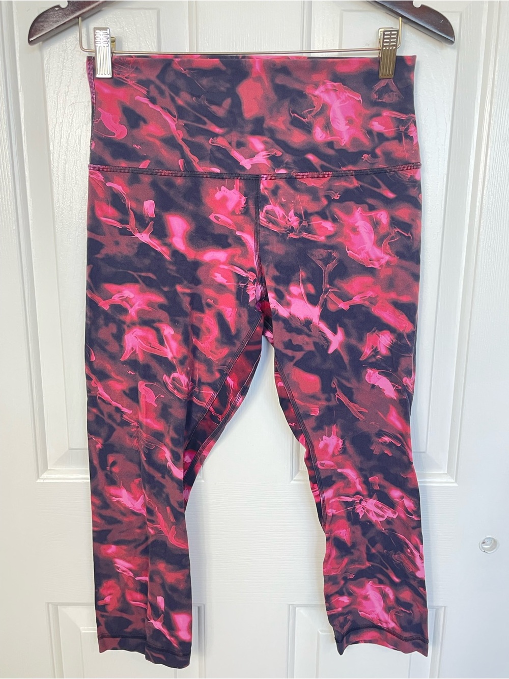 Lululemon Align High-Rise Leggings Pants Womens 10 Intensity Pink cropped